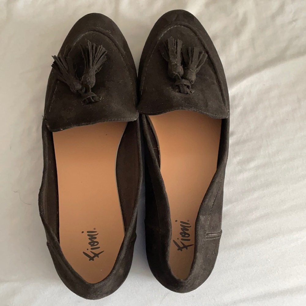 Women’s black loafers